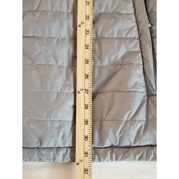 Columbia Omni-Heat Men's Puffer Jacket Size XLT Gray Full Zip Gorpcore Winter - Picture 10 of 13